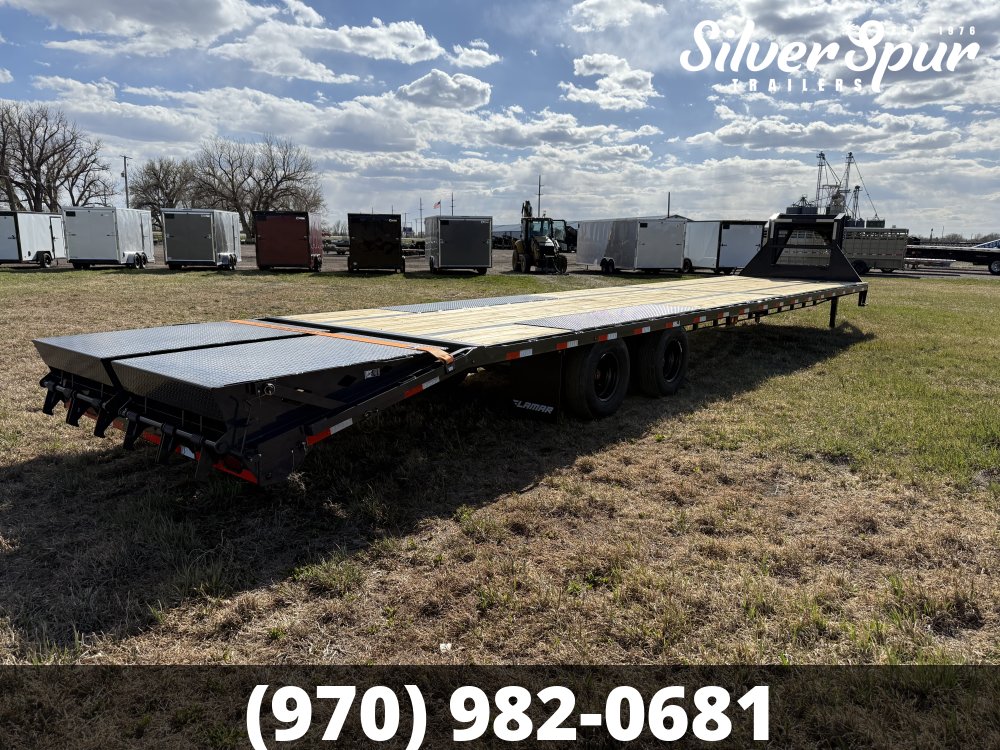 2026 Lamar 102" X 40' FD - 24K Gooseneck DECK-OVER Trailer