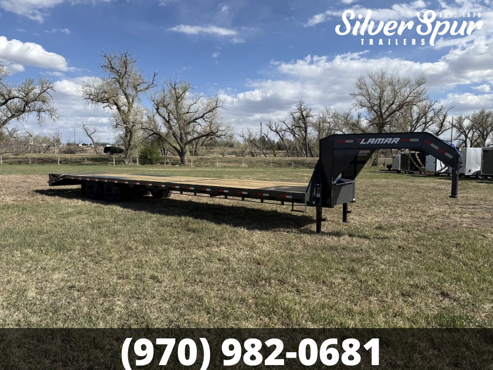 2026 Lamar 102" X 40' FD - 24K Gooseneck DECK-OVER Trailer