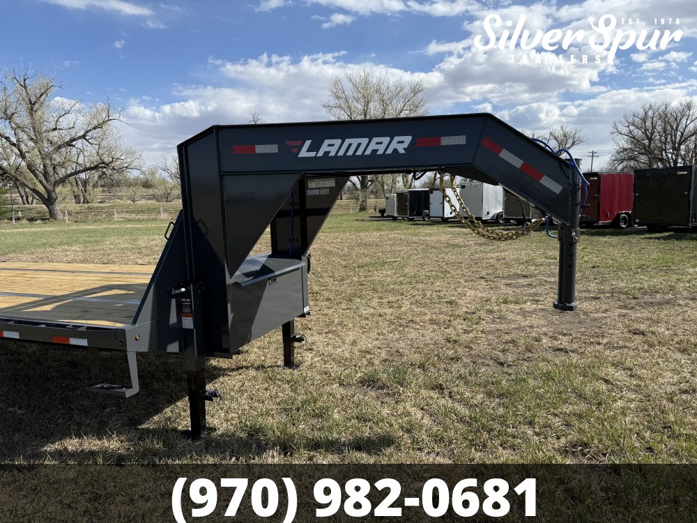 2026 Lamar 102" X 40' FD - 24K Gooseneck DECK-OVER Trailer