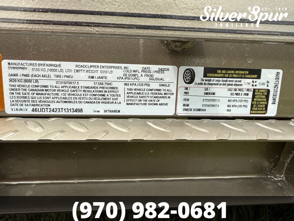 2026 Diamond C DET208 24x102 Deckover Tilt Trailer