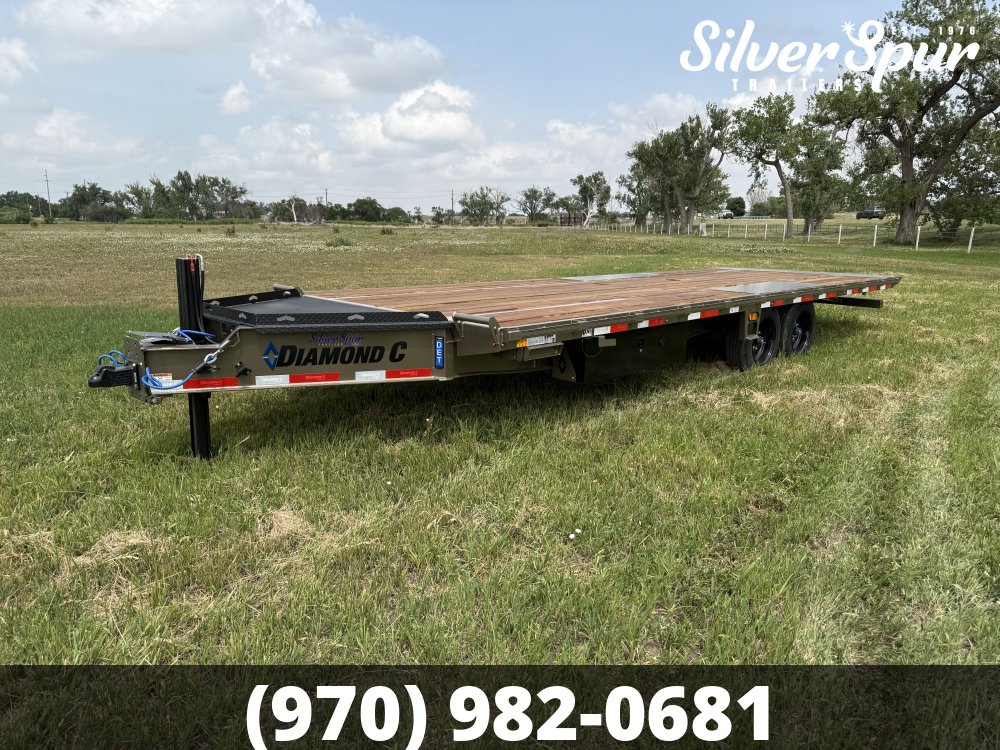 2026 Diamond C DET208 24x102 Deckover Tilt Trailer