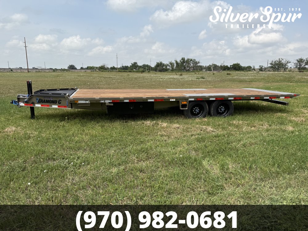 2026 Diamond C DET208 24x102 Deckover Tilt Trailer