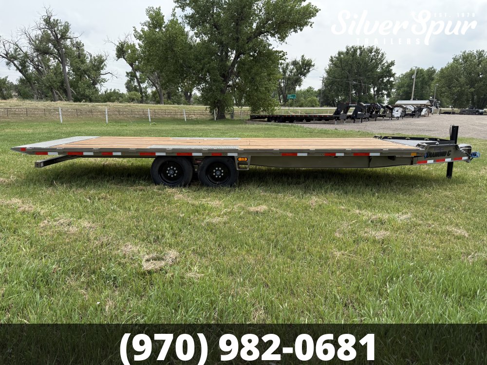 2026 Diamond C DET208 24x102 Deckover Tilt Trailer