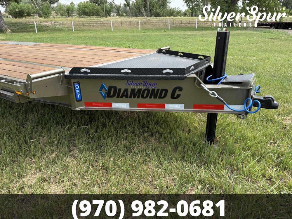 2026 Diamond C DET208 24x102 Deckover Tilt Trailer