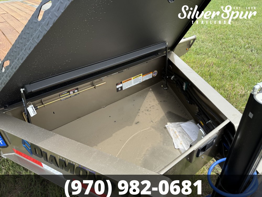 2026 Diamond C DET208 24x102 Deckover Tilt Trailer