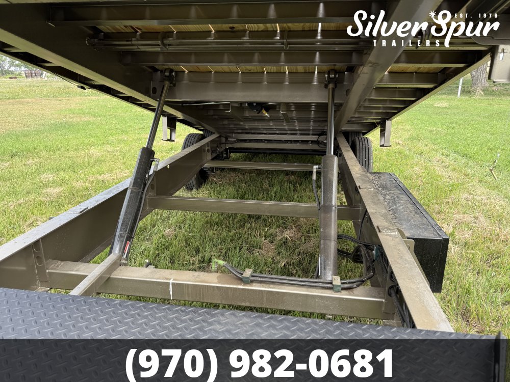 2026 Diamond C DET208 24x102 Deckover Tilt Trailer