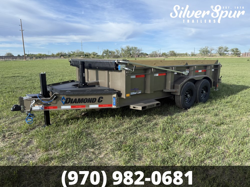 2026 Diamond C LPT207 14'x82" Pacesetter Edition Dump Trailer