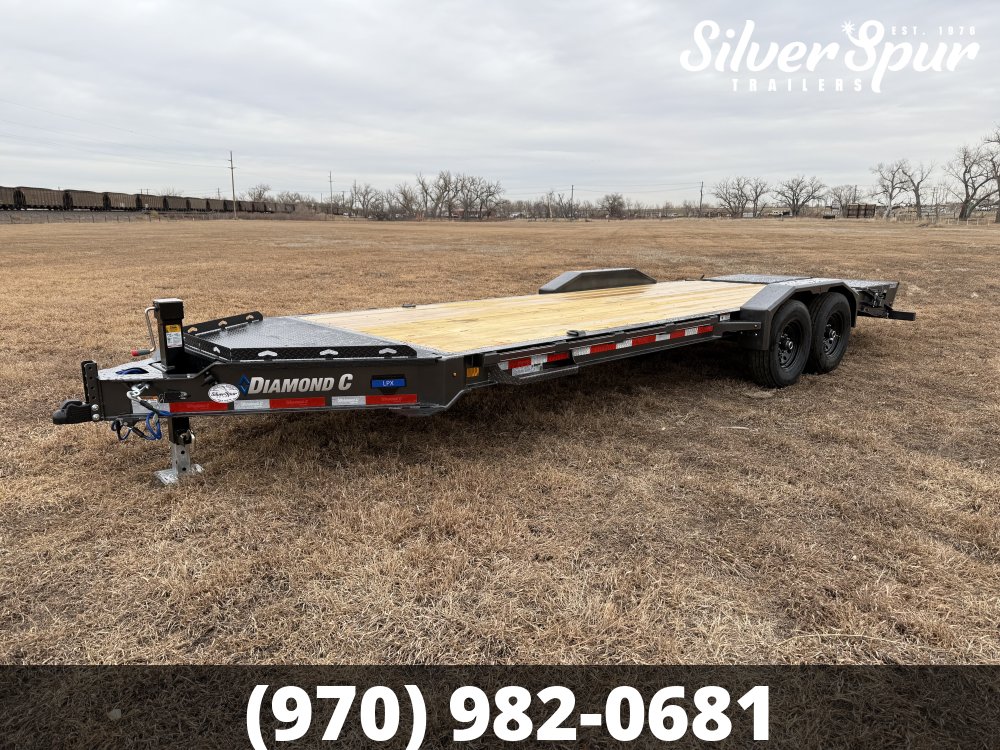 2026 Diamond C LPX207 22x82 Max Ramps Equipment Trailer
