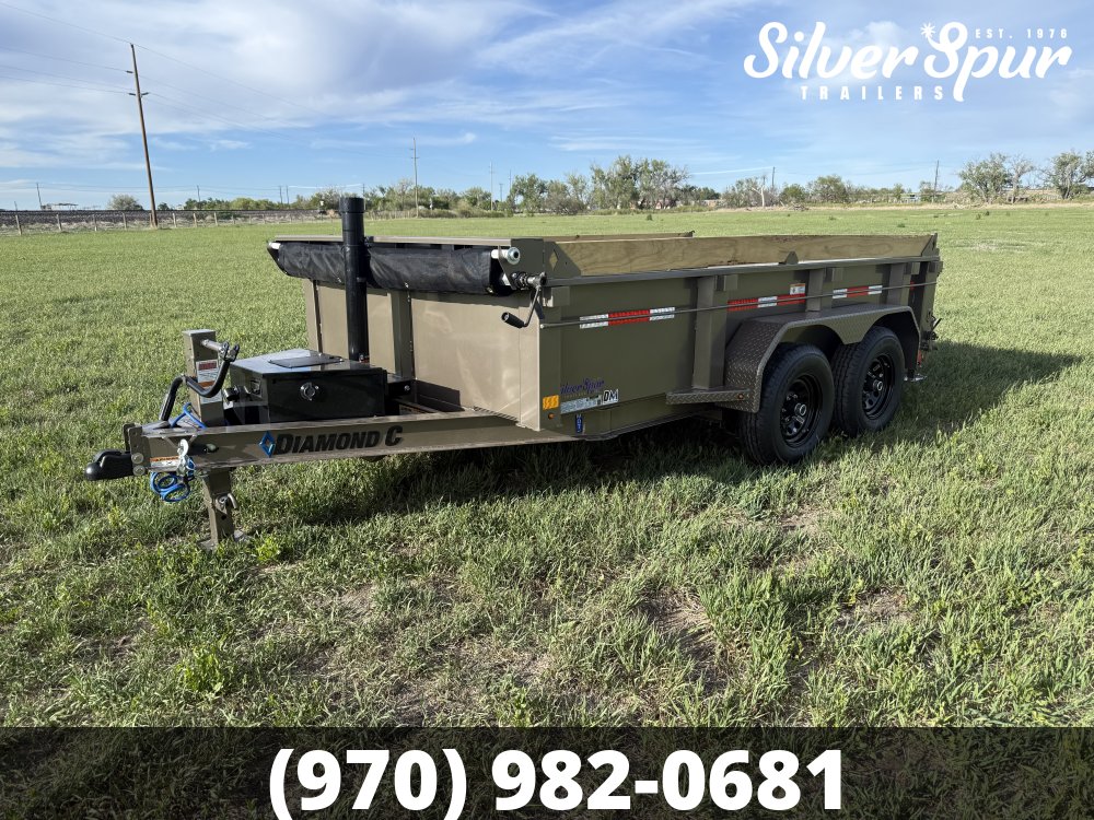 2026 Diamond C MDT206 12'x77" Dump Trailer Pacesetter Edition