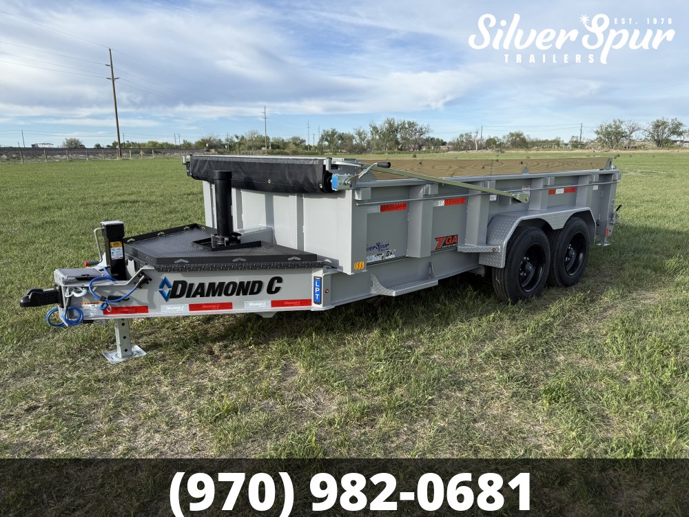 2026 Diamond C LPT208 14'x81" Dump Trailer