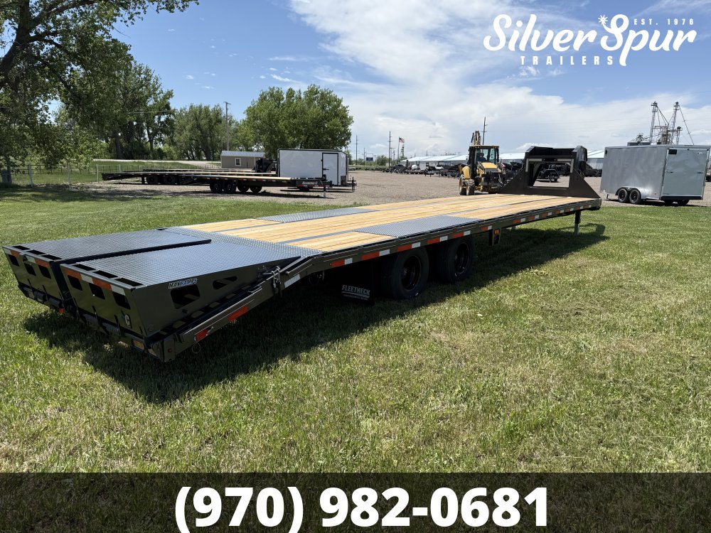2026 Diamond C FMAX212 35x102 Max Ramp Gooseneck Trailer