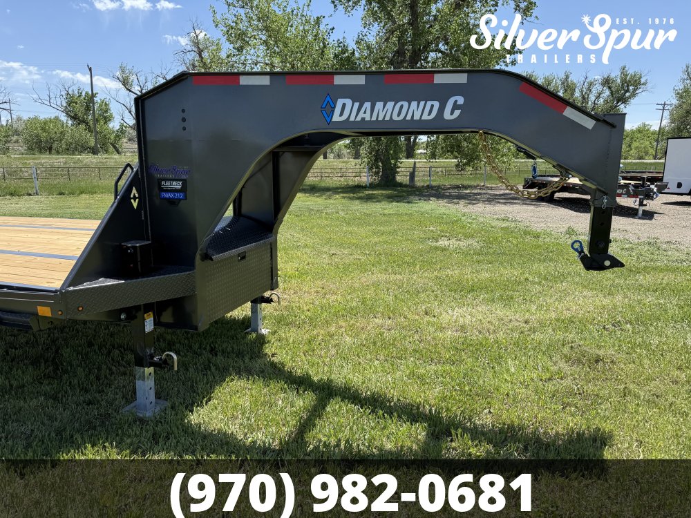2026 Diamond C FMAX212 35x102 Max Ramp Gooseneck Trailer