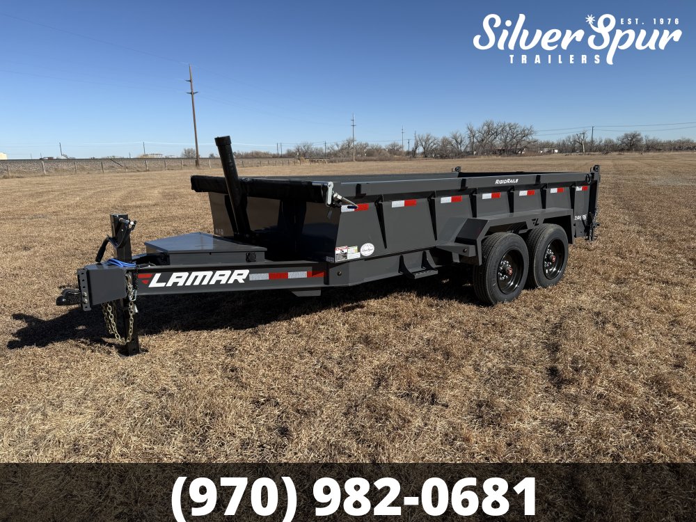 2026 Lamar 83" X 14' DT - 16K TELESCOPIC DUMP