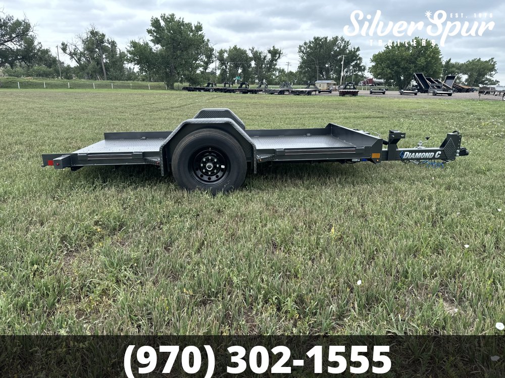2025 Diamond C DSA107 12x77 Tilt Trailer
