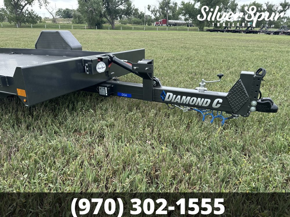 2025 Diamond C DSA107 12x77 Tilt Trailer