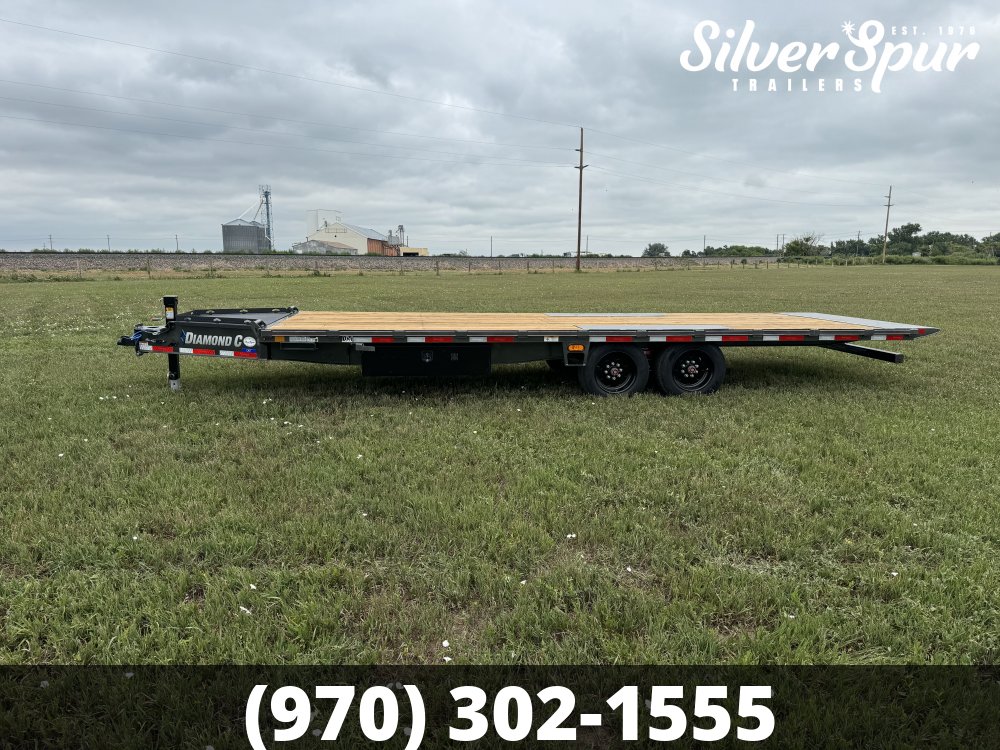 2025 Diamond C DET208 24x102 Deckover Tilt Trailer