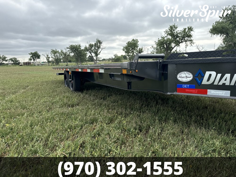 2025 Diamond C DET208 24x102 Deckover Tilt Trailer