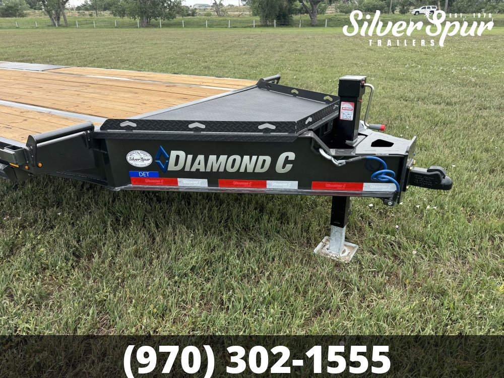 2025 Diamond C DET208 24x102 Deckover Tilt Trailer