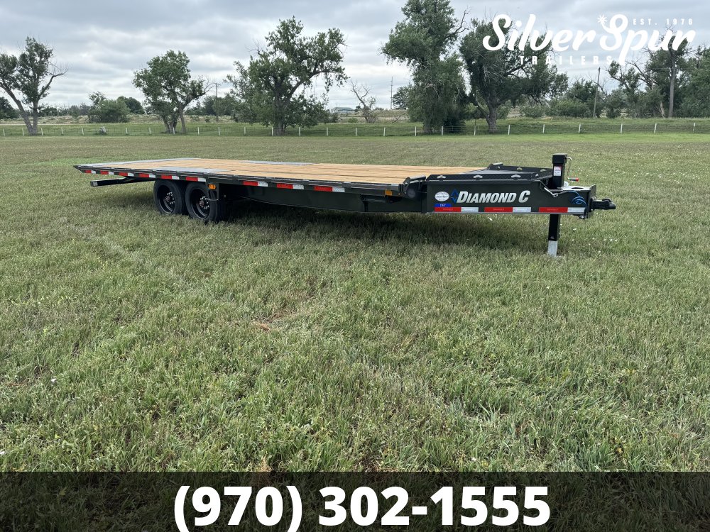 2025 Diamond C DET208 24x102 Deckover Tilt Trailer