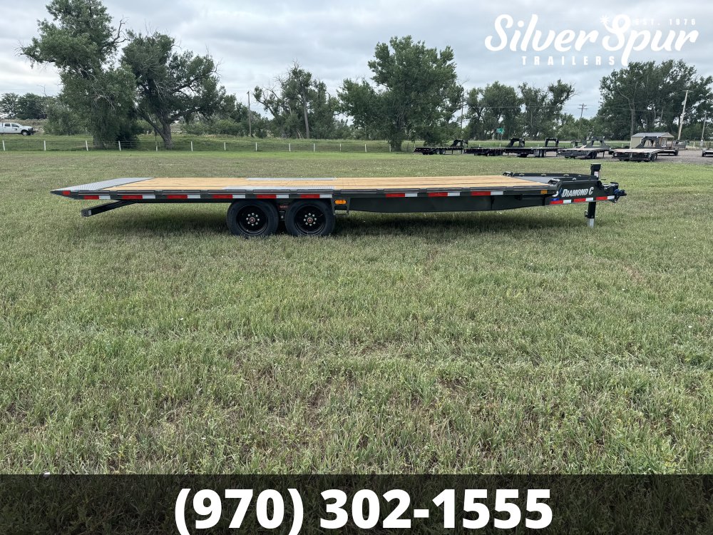 2025 Diamond C DET208 24x102 Deckover Tilt Trailer