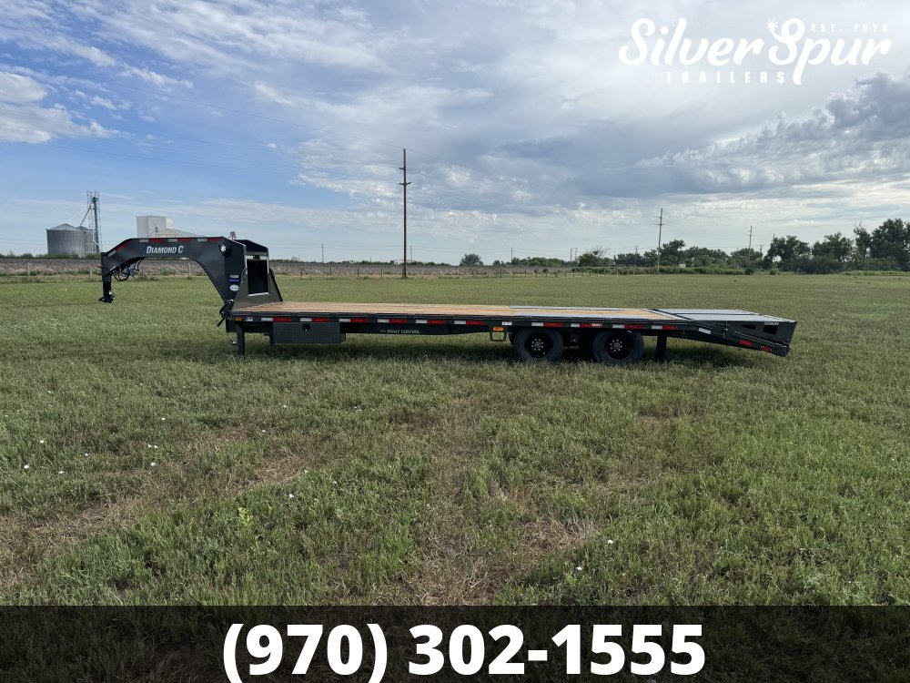 2026 Diamond C FMAX210 28x102 Max Ramp Gooseneck Trailer