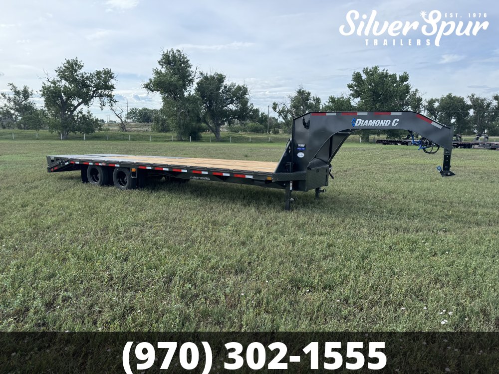 2026 Diamond C FMAX210 28x102 Max Ramp Gooseneck Trailer