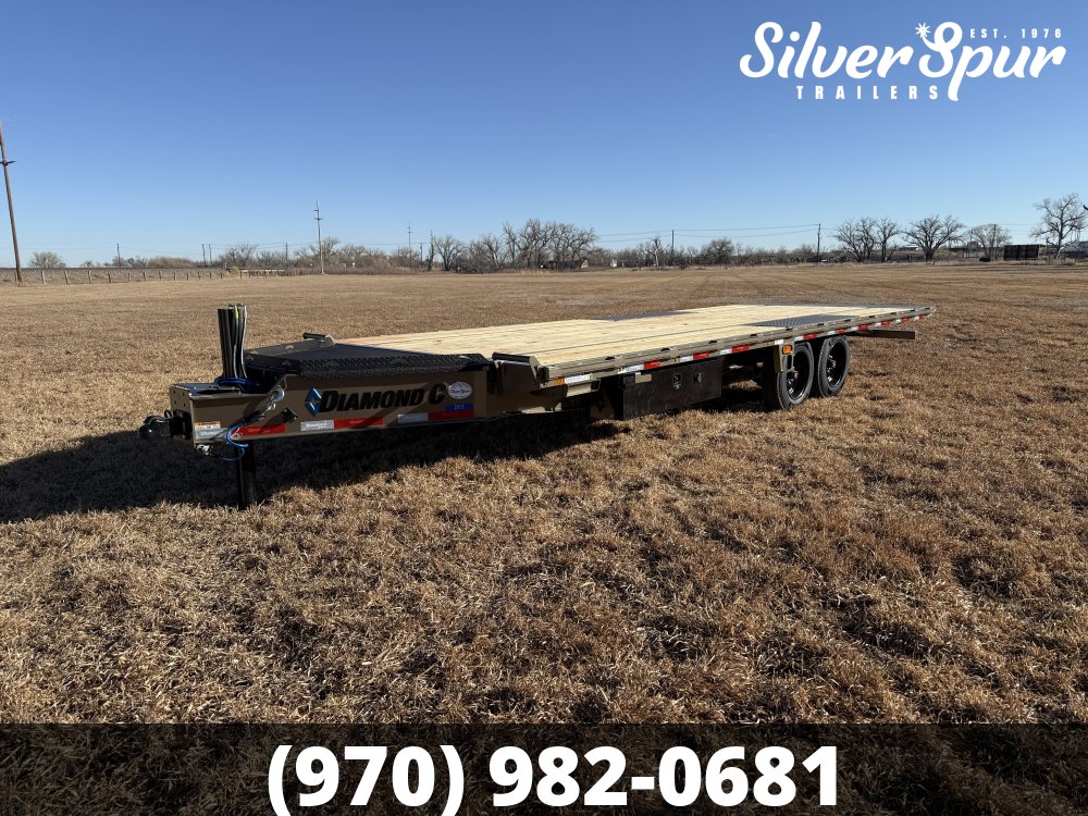 2026 Diamond C DET208 24x102 Deckover Tilt Trailer