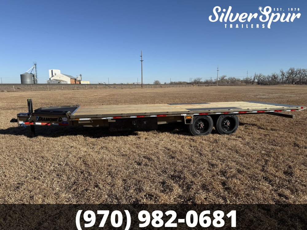 2026 Diamond C DET208 24x102 Deckover Tilt Trailer