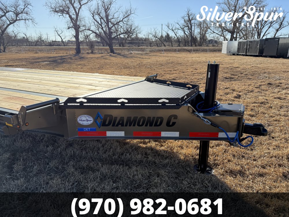 2026 Diamond C DET208 24x102 Deckover Tilt Trailer