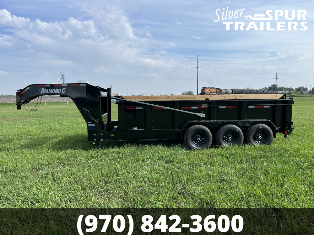 2023 Diamond C LPT307 16x82 Gooseneck Dump Trailer