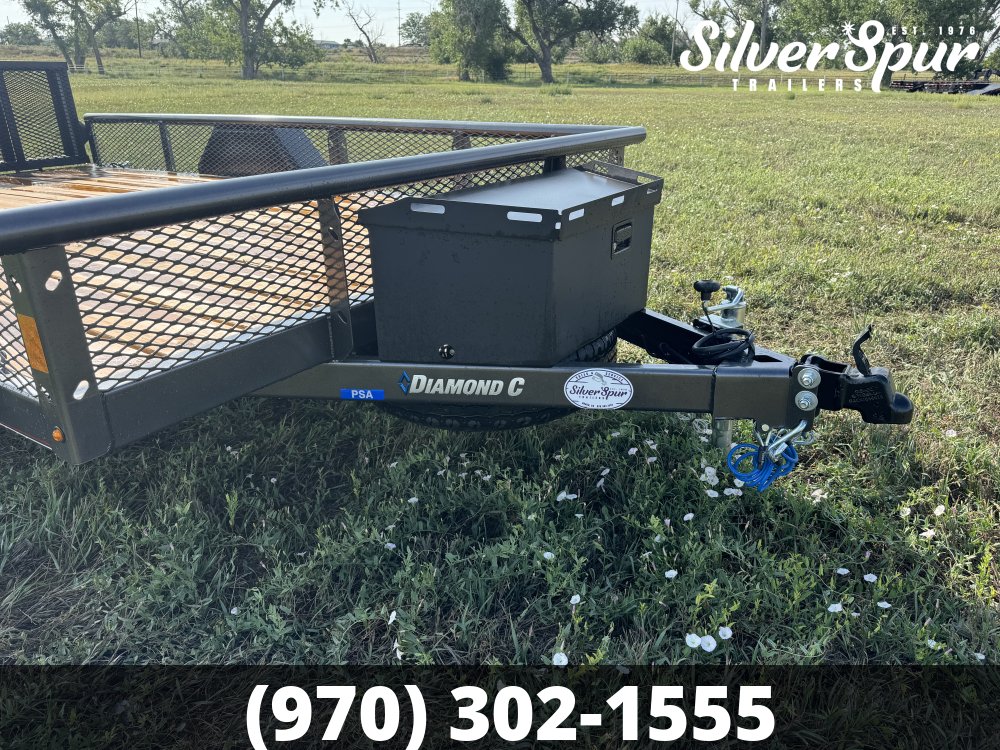 2026 Diamond C PSA106 12x83 Utility Trailer