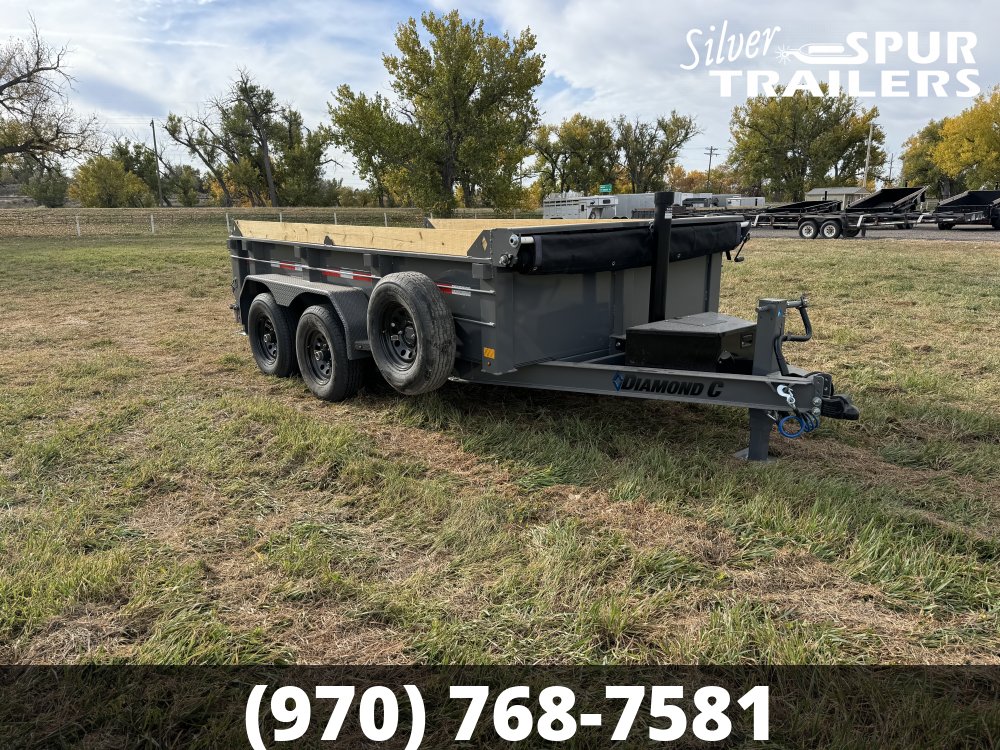 2025 Diamond C MDT206 12x77 Dump Trailer