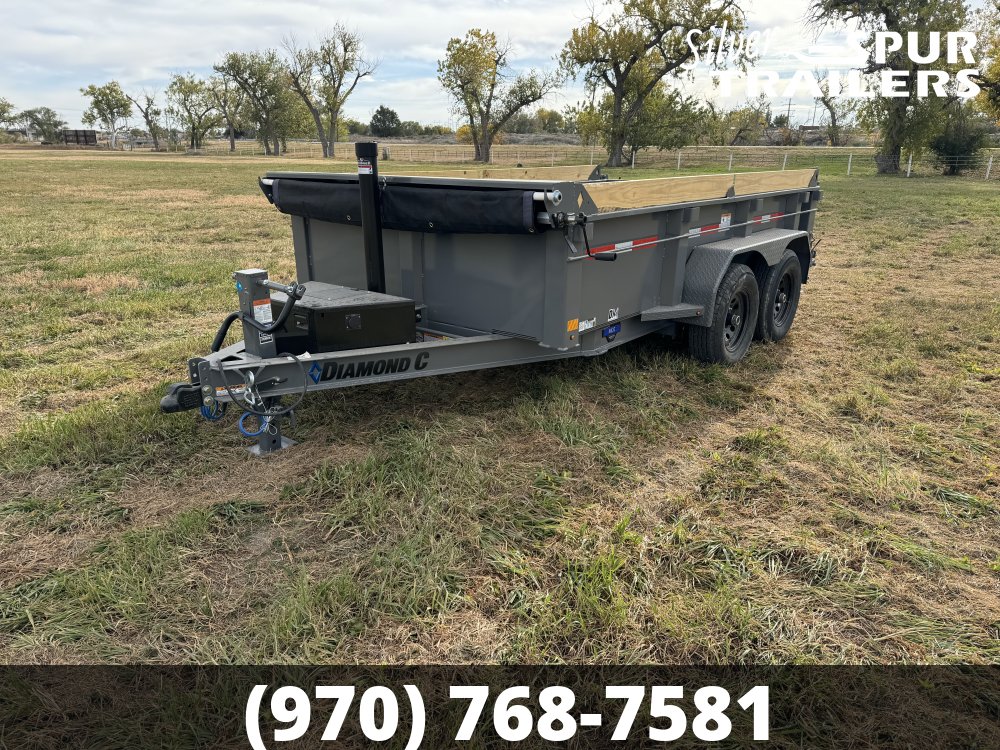 2025 Diamond C MDT206 12x77 Dump Trailer