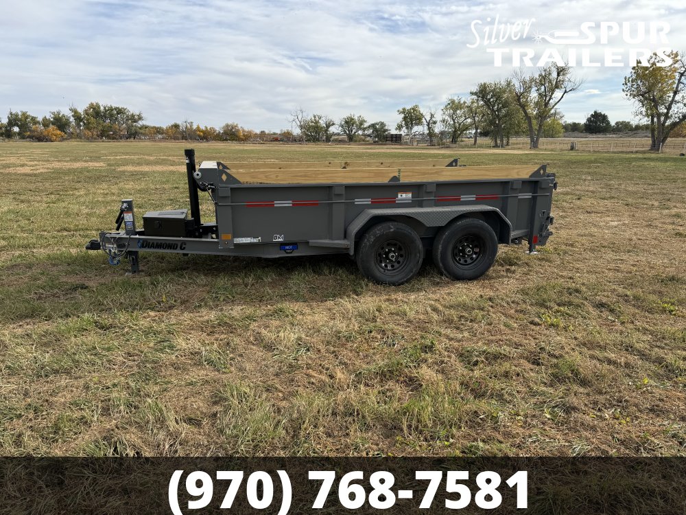 2025 Diamond C MDT206 12x77 Dump Trailer