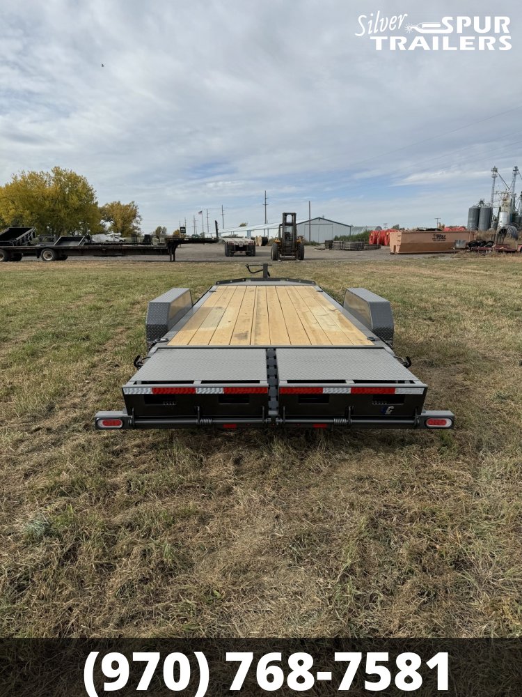 2025 Diamond C LPX207 22x82 Max Ramps Equipment Trailer