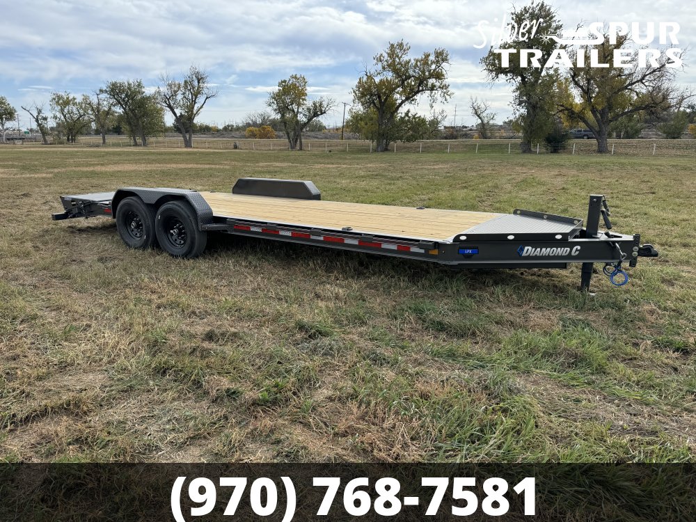 2025 Diamond C LPX207 22x82 Max Ramps Equipment Trailer