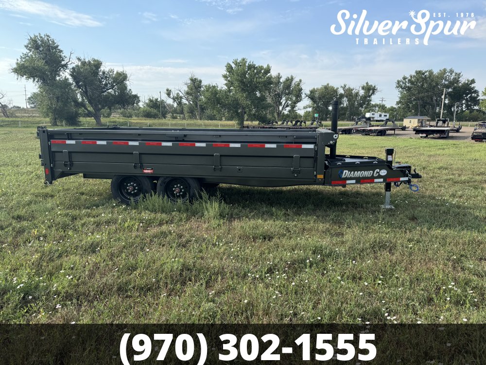 2026 Diamond C DOD208 16x96 Deck Over Dump Trailer