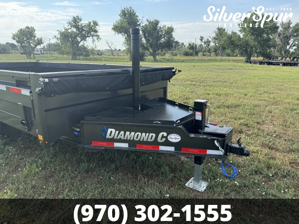 2026 Diamond C DOD208 16x96 Deck Over Dump Trailer