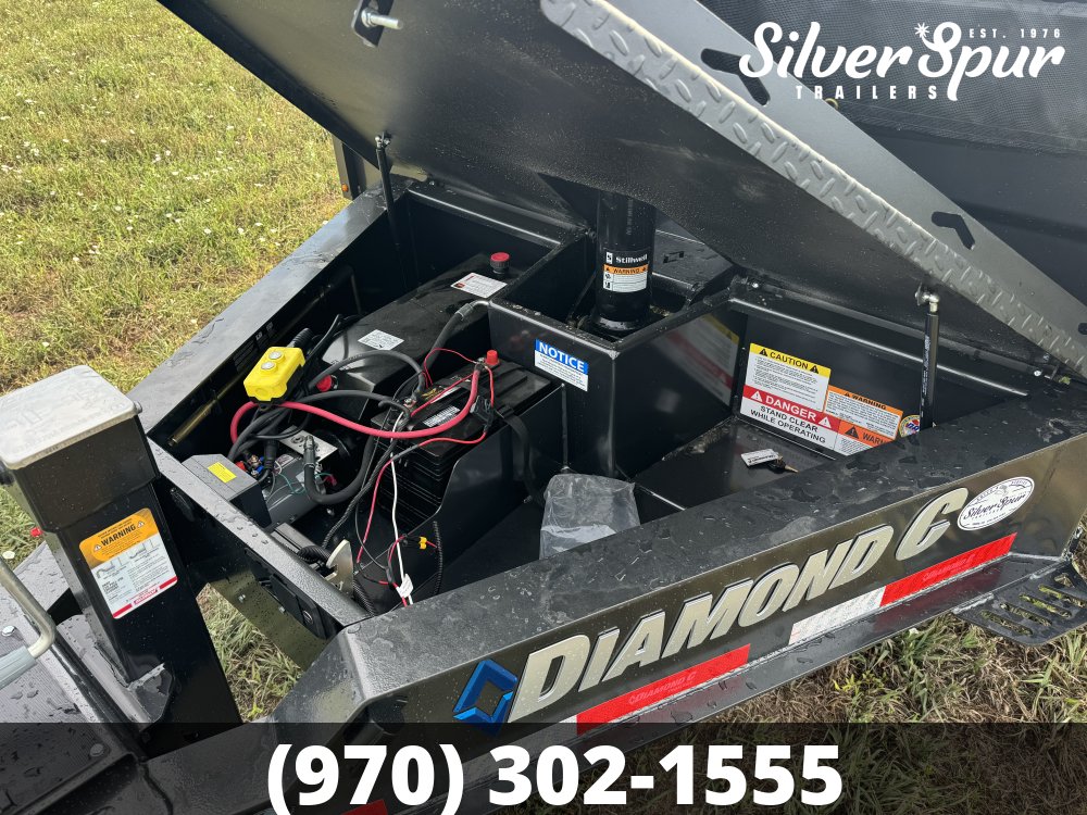 2026 Diamond C DOD208 16x96 Deck Over Dump Trailer