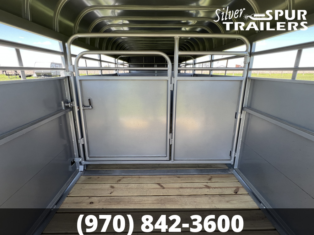 2023 Delco 6'8"x24' Gooseneck Stock Trailer