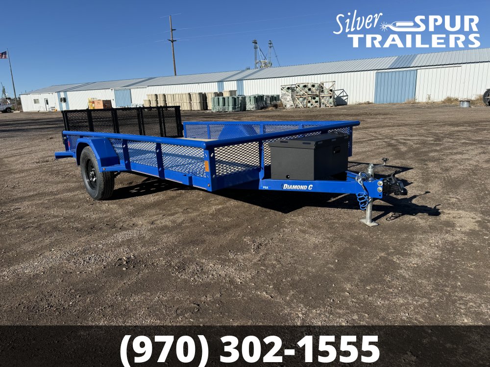 2025 Diamond C PSA135 12x83 Utility Trailer