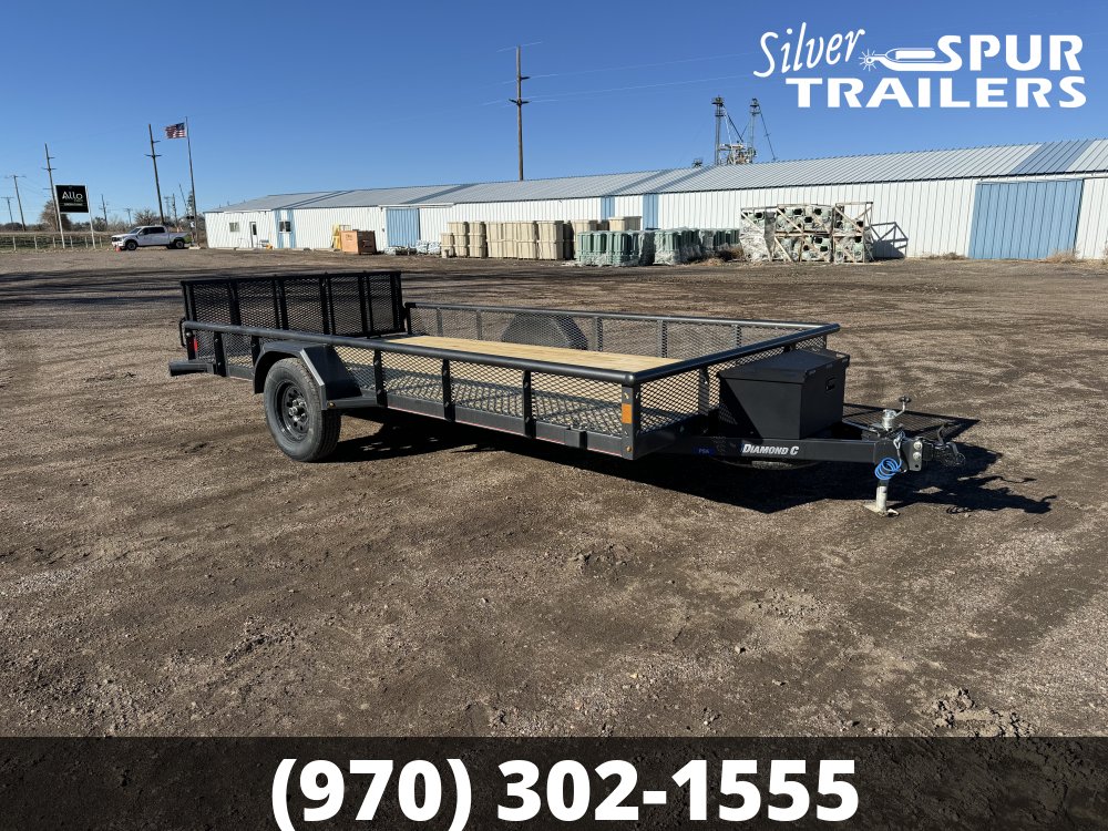 2025 Diamond C PSA135 14x83 Utility Trailer