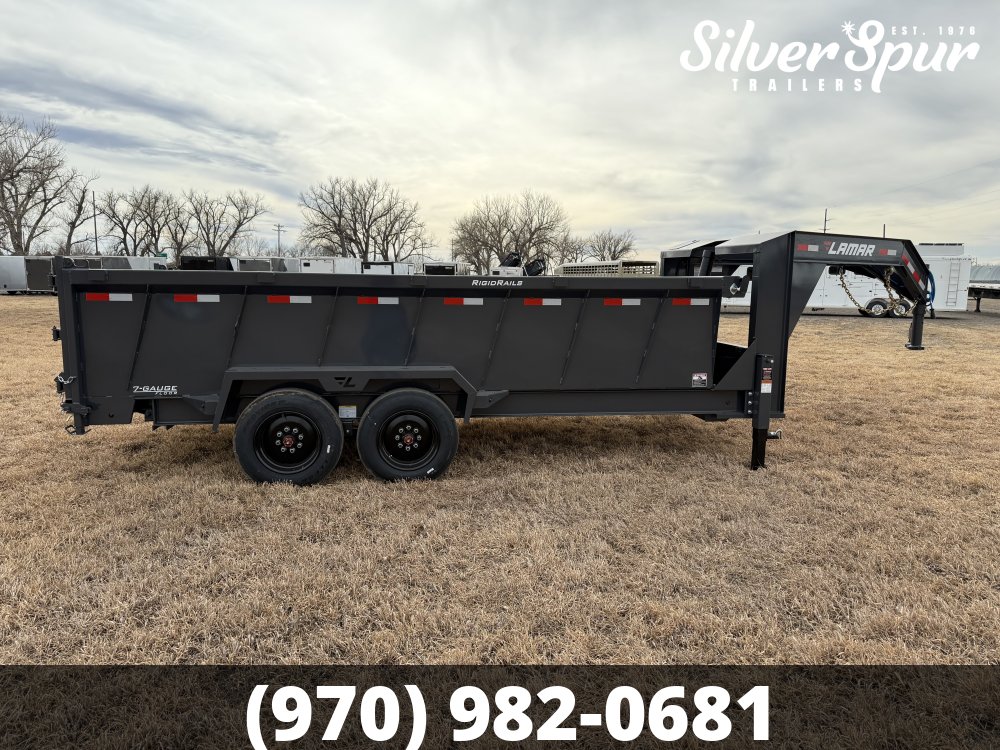2026 Lamar 83" X 16' DT - 16K TELESCOPIC GOOSENECK DUMP