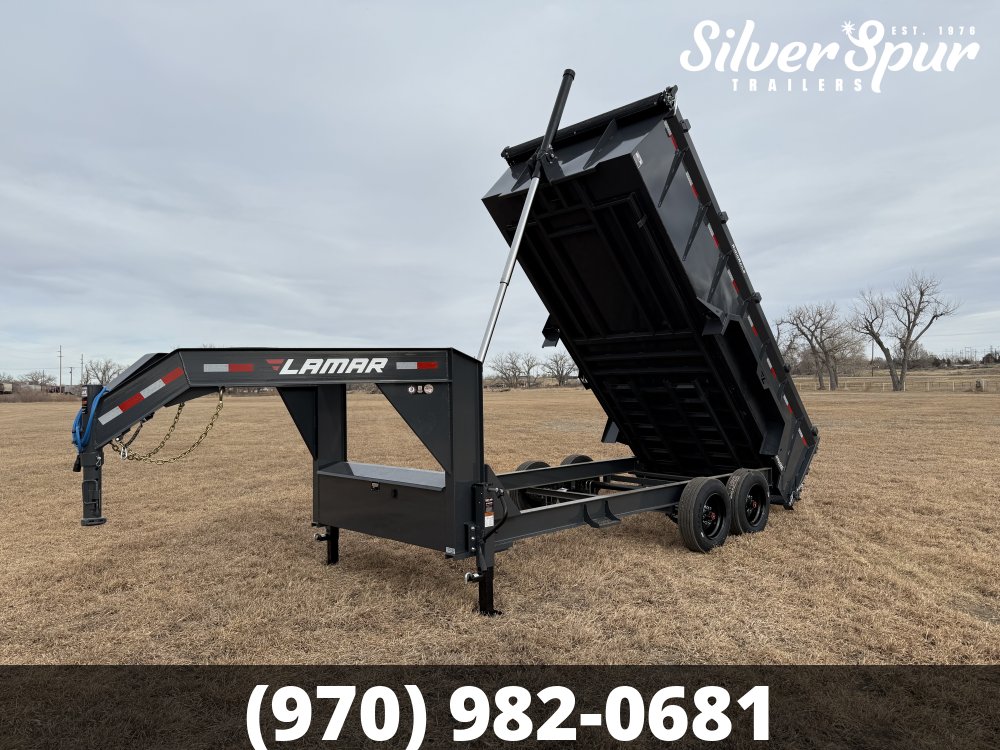 2026 Lamar 83" X 16' DT - 16K TELESCOPIC GOOSENECK DUMP