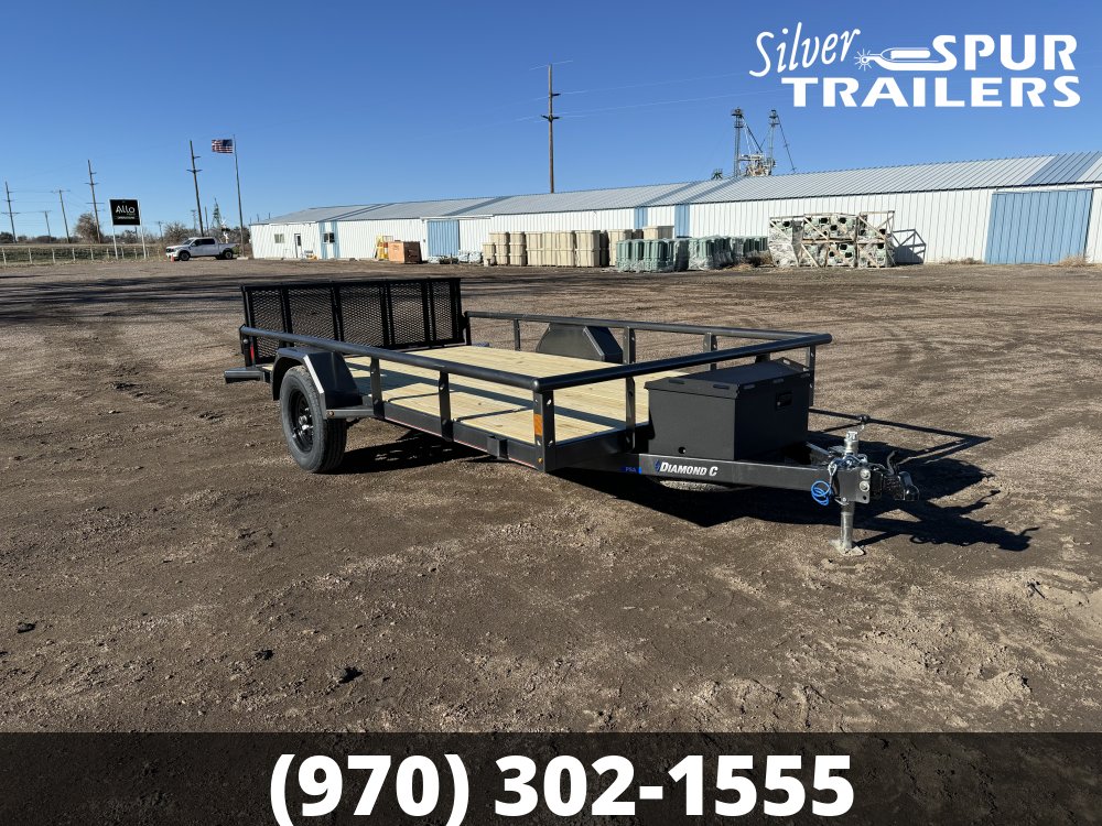 2025 Diamond C PSA135 12x77 Utility Trailer