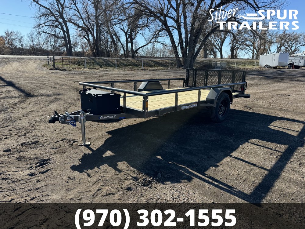 2025 Diamond C PSA135 12x77 Utility Trailer