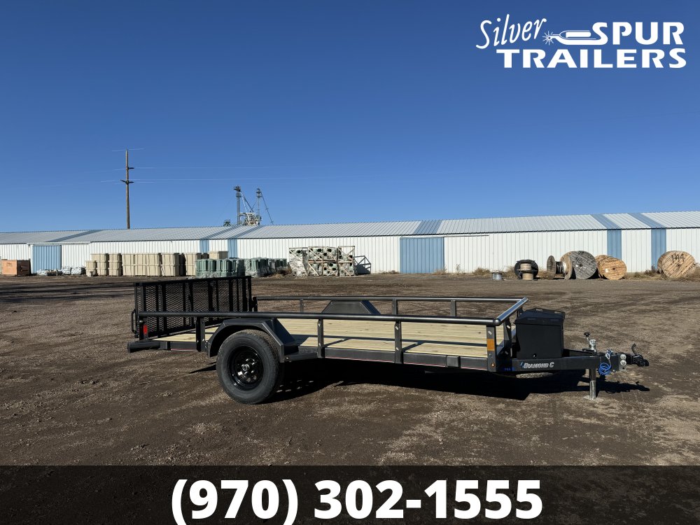 2025 Diamond C PSA135 12x77 Utility Trailer