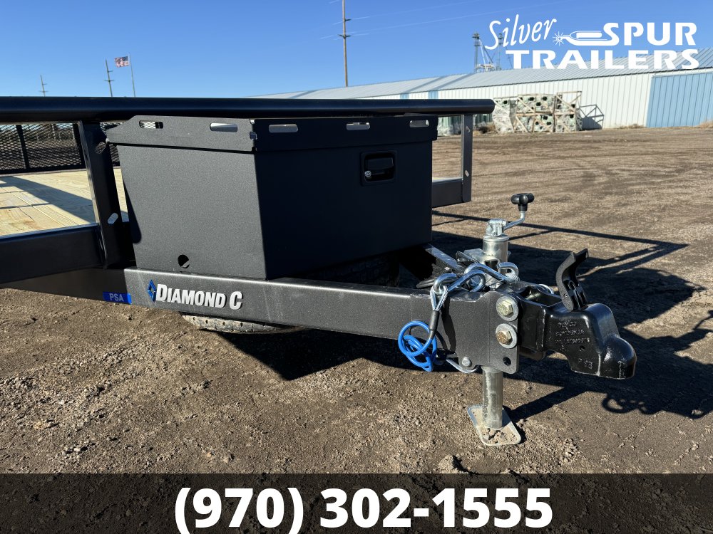 2025 Diamond C PSA135 12x77 Utility Trailer