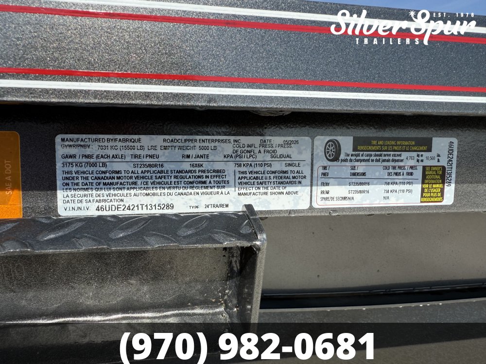 2026 Diamond C DEC207 24x102 Deckover Trailer
