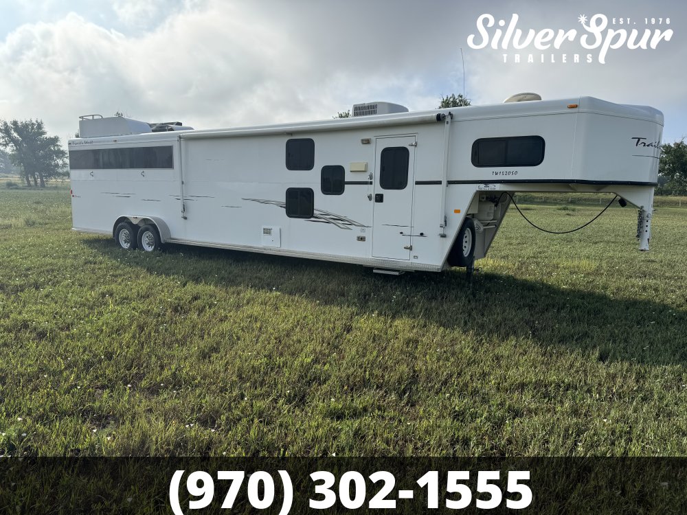 2008 Trails West 4 Horse Living Quarter Trailer
